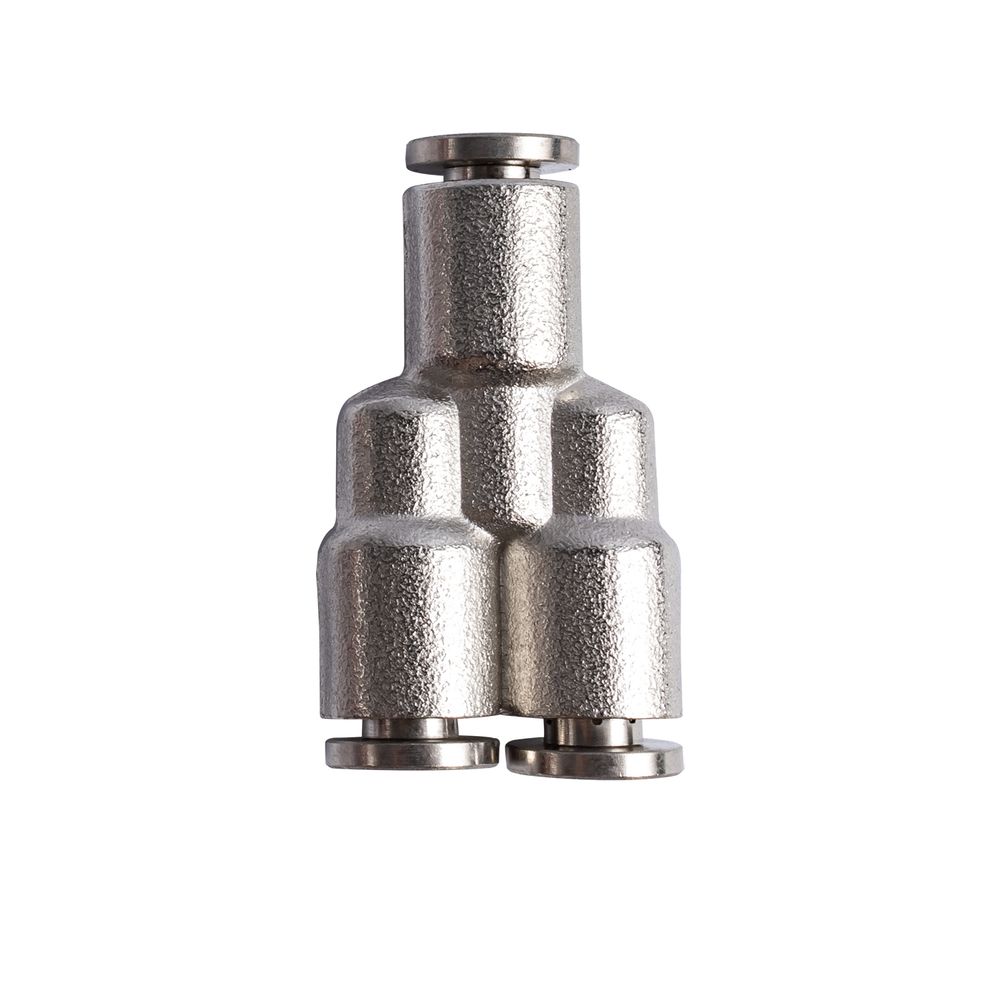Metal Pu Fitting Y-joint 4mm